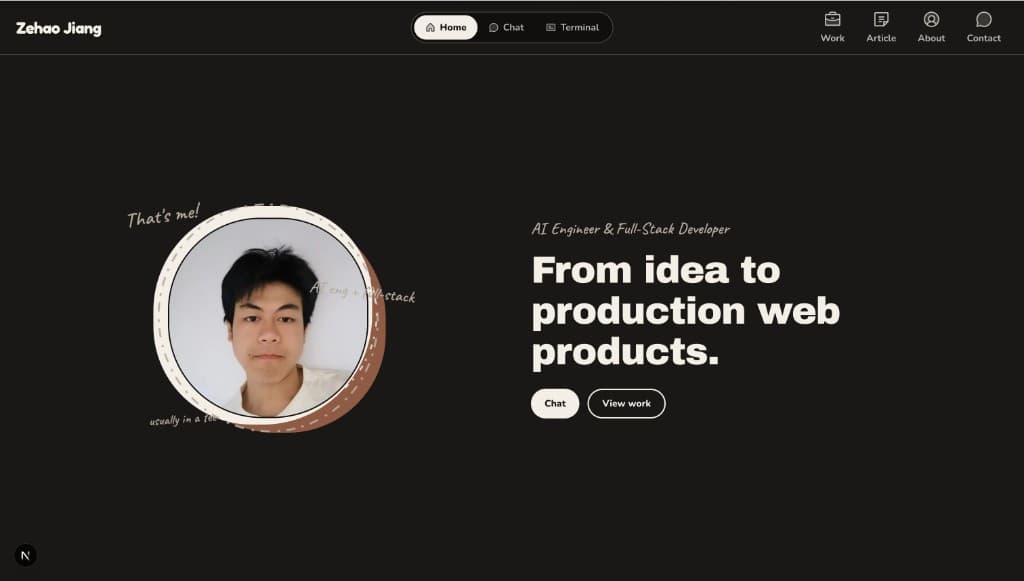 Portfolio Shell product screenshot